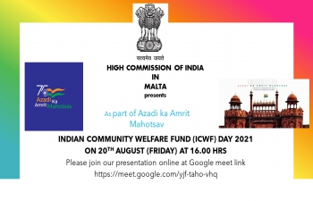First ICWF Day Celebrations on 20th August 2021